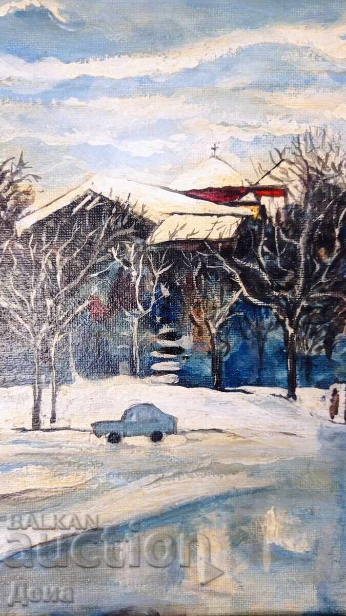 Delivery of Oil painting 1997 Delivery of Oil painting 1997