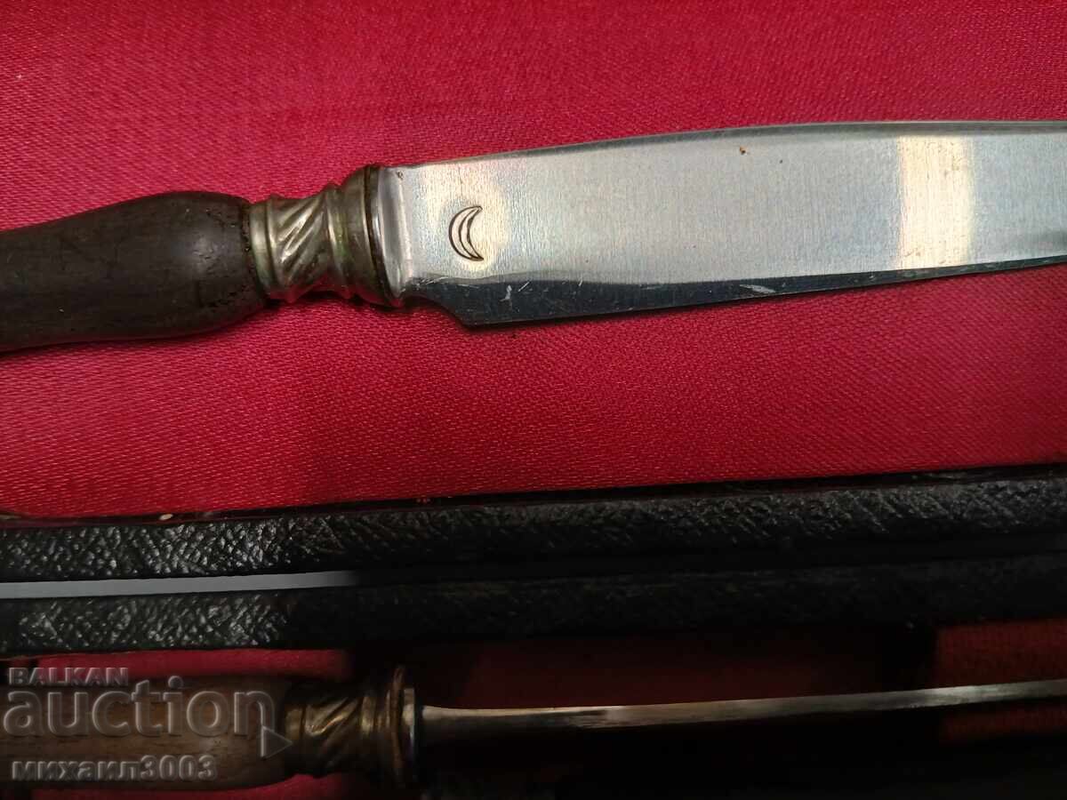 Δημοπρασία ΠΑΛΙΟ ΣΕΤ 6 ΜΑΧΑΙΡΙΩΝ ΜΕ ΑΥΘΕΝΤΙΚΟ ΚΟΥΤΙ