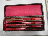 SET VECHI DE 6 CUȚITE CU CUTIE ORIGINALĂ