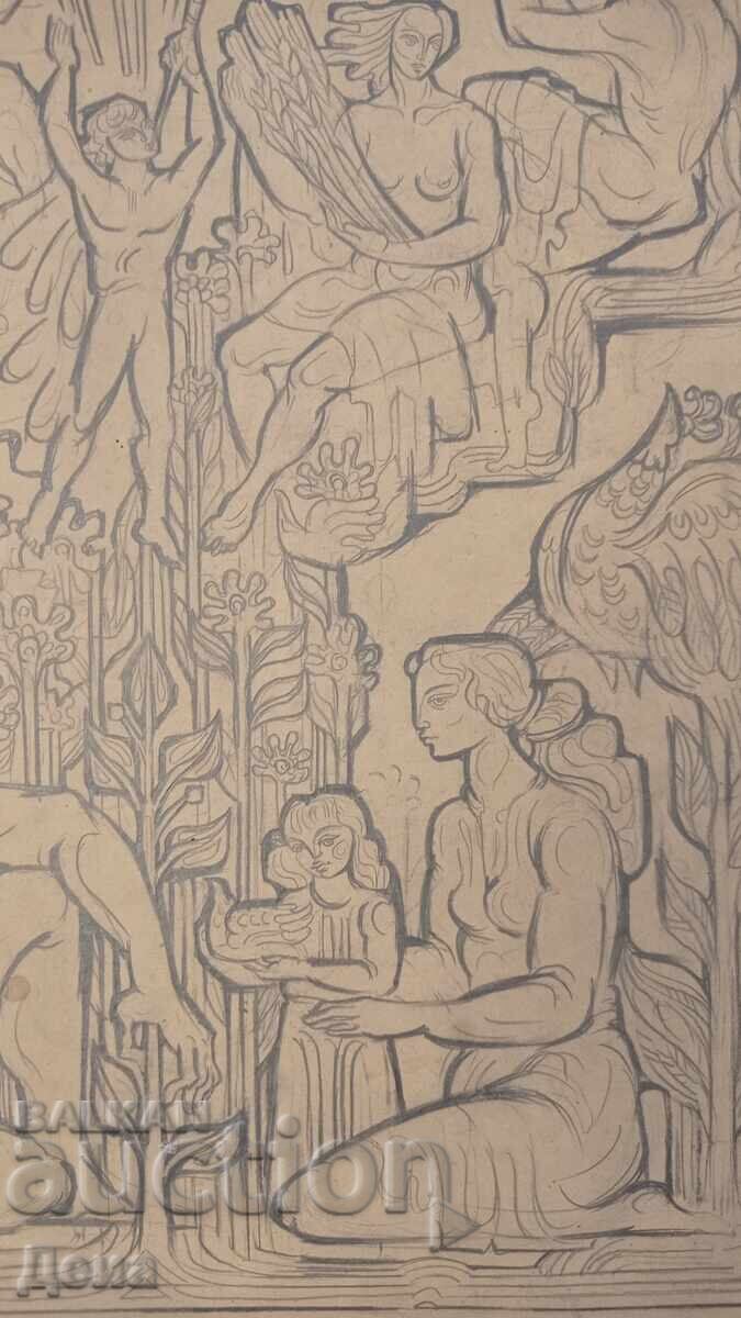 Δενιslava Deneva-DEDE έργο τοιχογραφίας - 6 Δενιslava Deneva-DEDE έργο τοιχογραφίας - 6