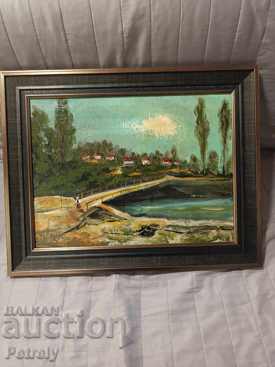 Маслена картина с цена 130.00 лв. | € 66.47 Маслена картина с цена 130.00 лв. | € 66.47