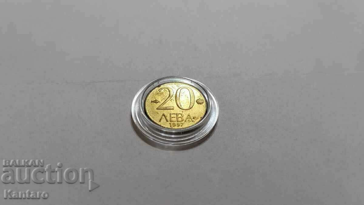 Auction Coin - BULGARIA - 20 BGN - 1997 - UNC Auction Coin - BULGARIA - 20 BGN - 1997 - UNC