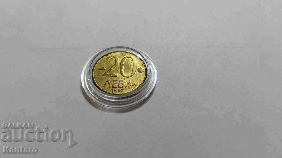 Coin - BULGARIA - 20 BGN - 1997 - UNC Coin - BULGARIA - 20 BGN - 1997 - UNC
