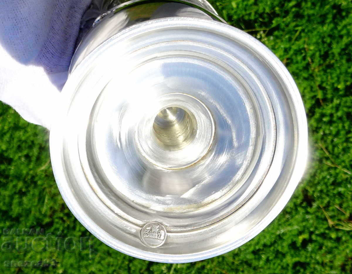 Magnificent pewter goblet, pewter cup 600 ml., WMF - 5 Magnificent pewter goblet, pewter cup 600 ml., WMF - 5