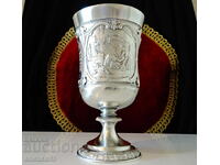 Pahar de cositor magnific, cană de cositor 600 ml, WMF