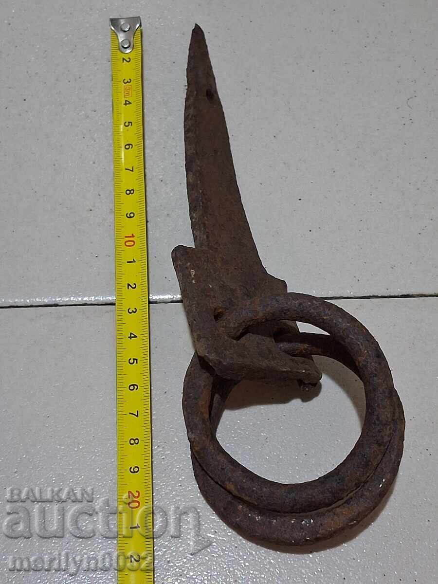 Аукцион Метални халки, ковано желязо ок за каруца
