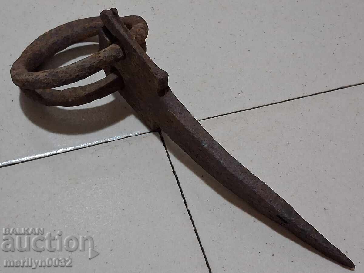 Метални халки, ковано желязо ок за каруца - 6