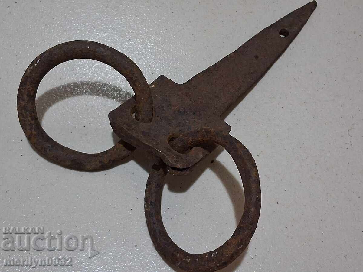 Метални халки, ковано желязо ок за каруца