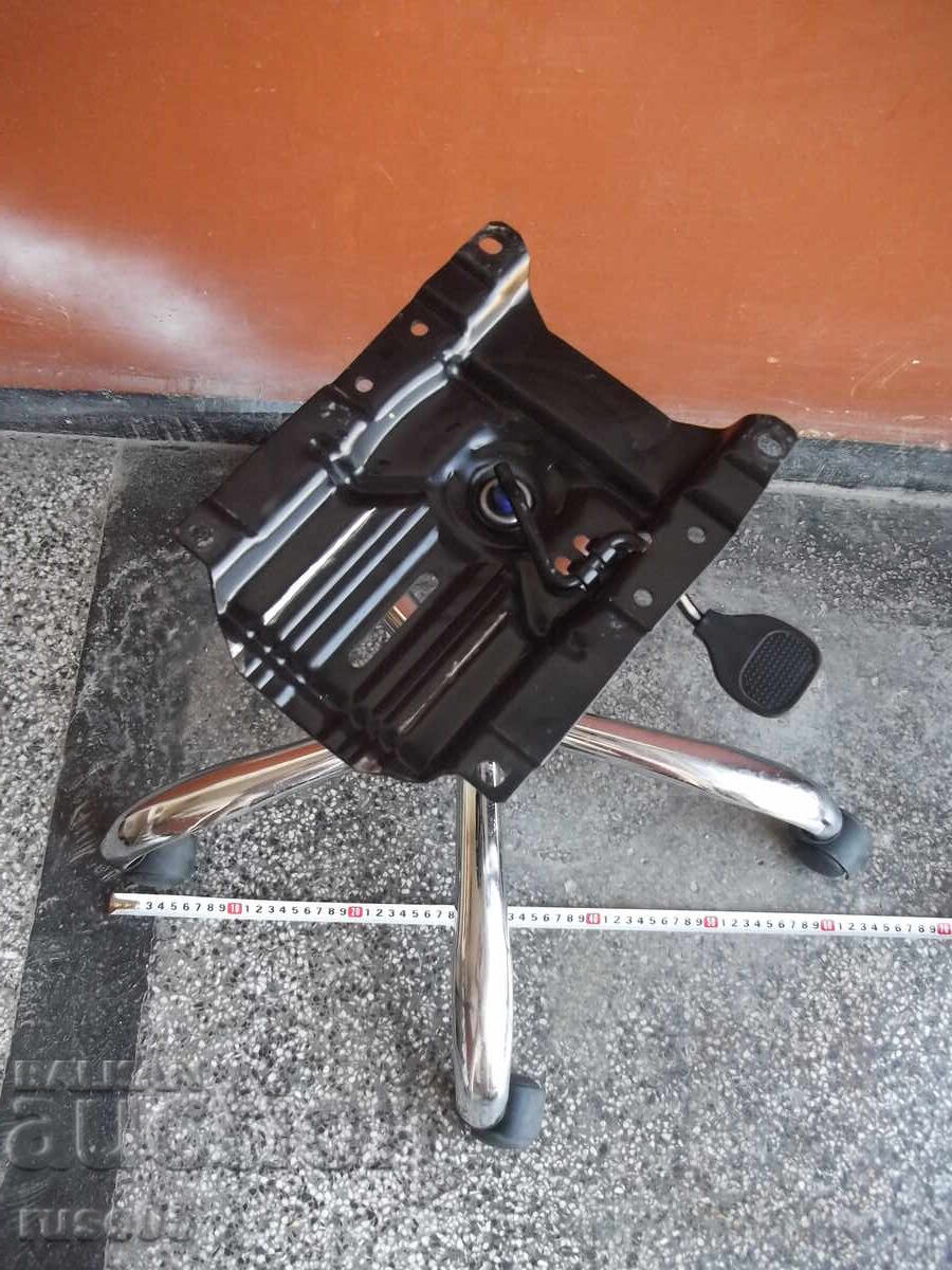 Swivel base with wheels, shock absorber, and mechanism for an office chair -7 with price 30.00 BGN | € 15.34 Swivel base with wheels, shock absorber, and mechanism for an office chair -7 with price 30.00 BGN | € 15.34