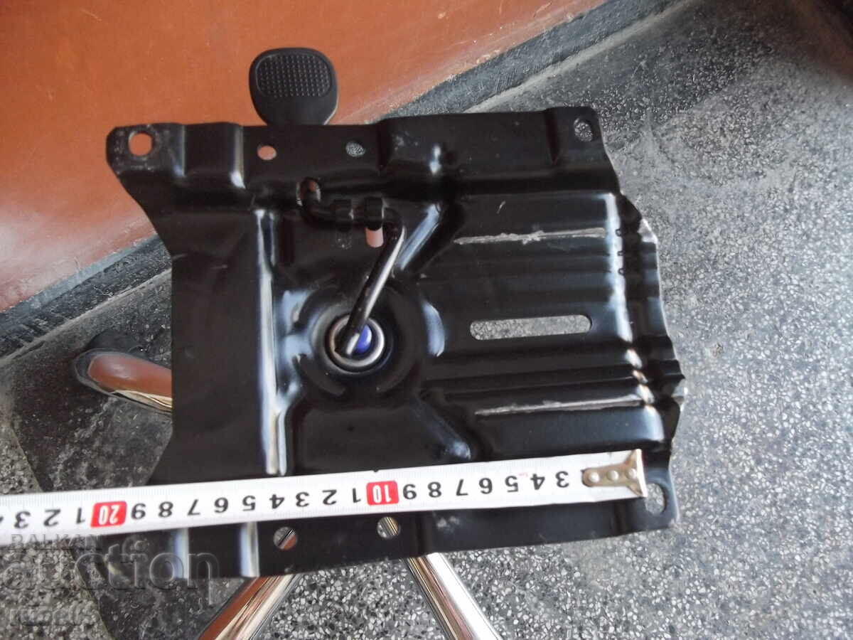 Swivel base with wheels, shock absorber, and mechanism for an office chair -7 - 6 Swivel base with wheels, shock absorber, and mechanism for an office chair -7 - 6