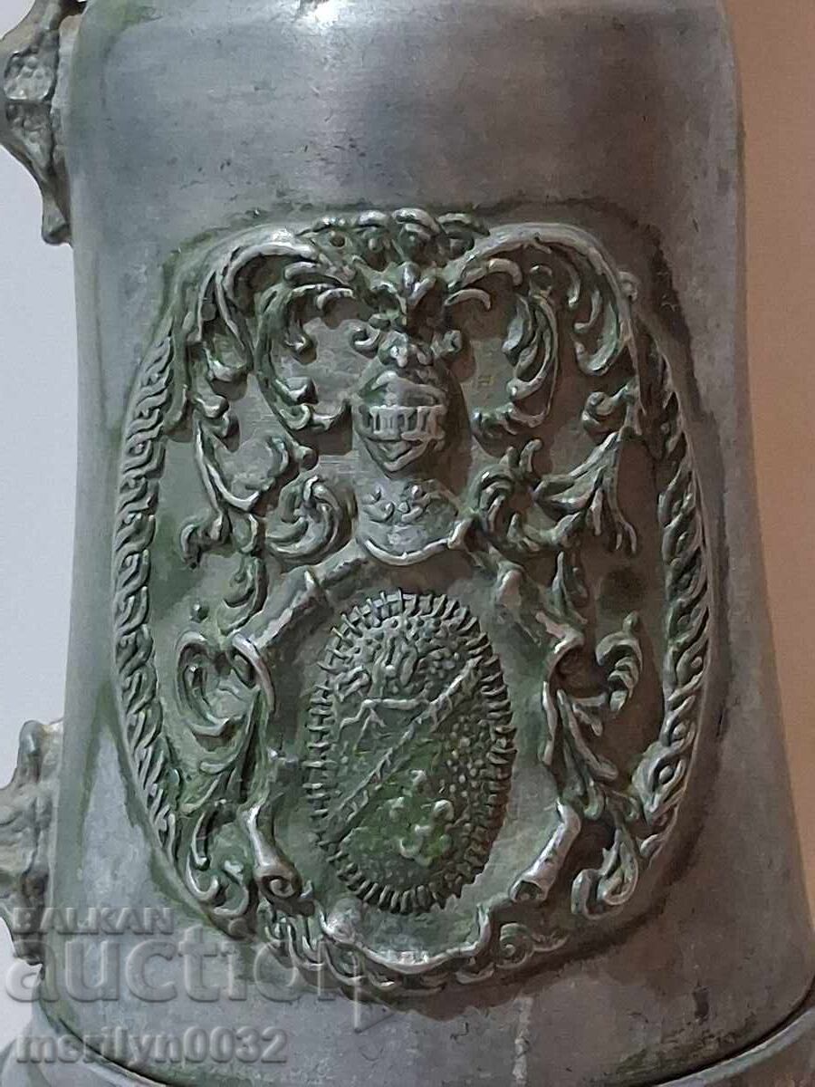 Calena can, half-liter mug with a coat of arms, glass with price 69.00 BGN | € 35.28