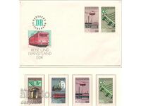 1985. GDR. 150 Years of German Railways + Envelope