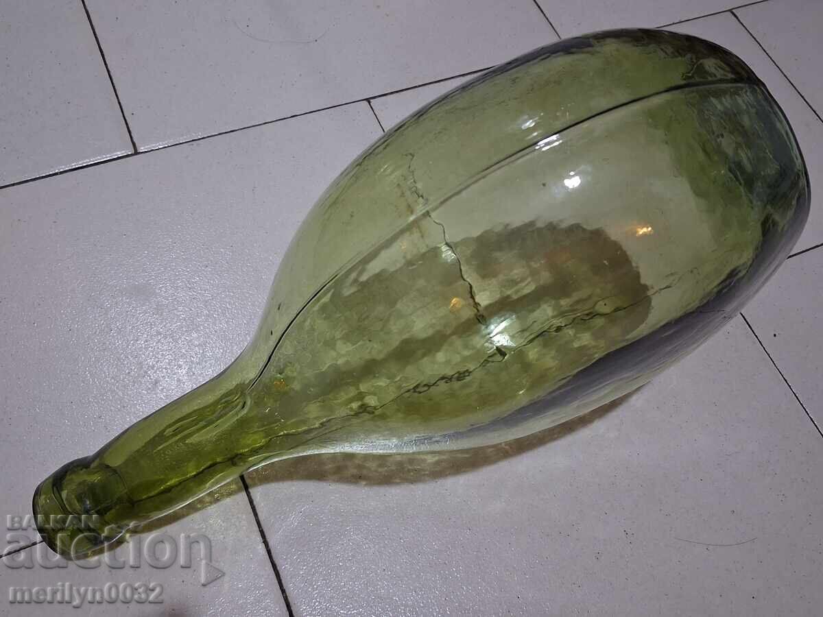 Antique wine bottle, jar, demijohn - 7