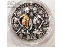 Silver 2 oz Knights of the Past 2022 Malta