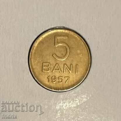 Romania 5 bani 1957