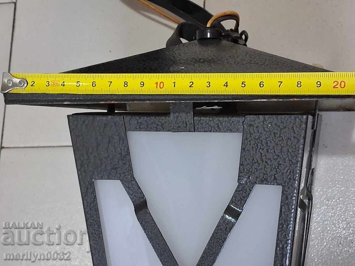 Veche lampă electrică lampă abajur candelabru NRB anii 80 - 5 Veche lampă electrică lampă abajur candelabru NRB anii 80 - 5