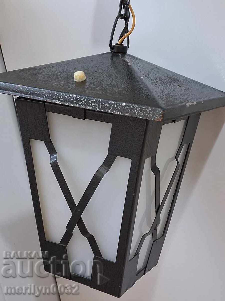 Veche lampă electrică lampă abajur candelabru NRB anii 80 - 7 Veche lampă electrică lampă abajur candelabru NRB anii 80 - 7