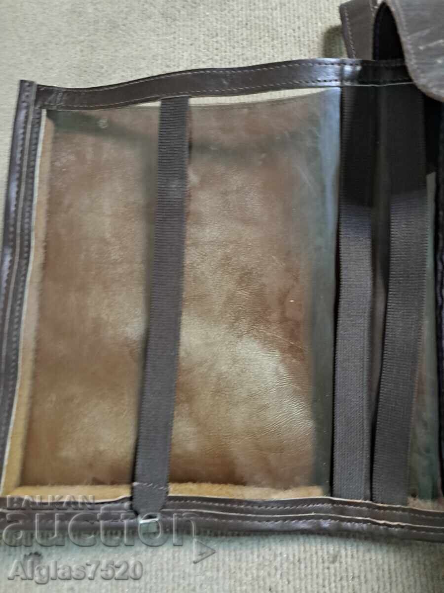 Доставка на Офицерска кожена чанта/ планшета/ Доставка на Офицерска кожена чанта/ планшета/