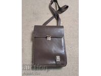 Geantă/mapă din piele pentru ofițer