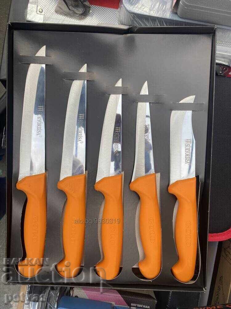 Set de 5 cutite de macelar turcesc de calitate cu preț € 33.49 | 65.50 BGN