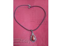 Colier vechi cu email