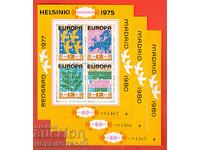 BULGARIA 3 pcs - Bl 86 OVERPRINT HELSINKI MNH 1979