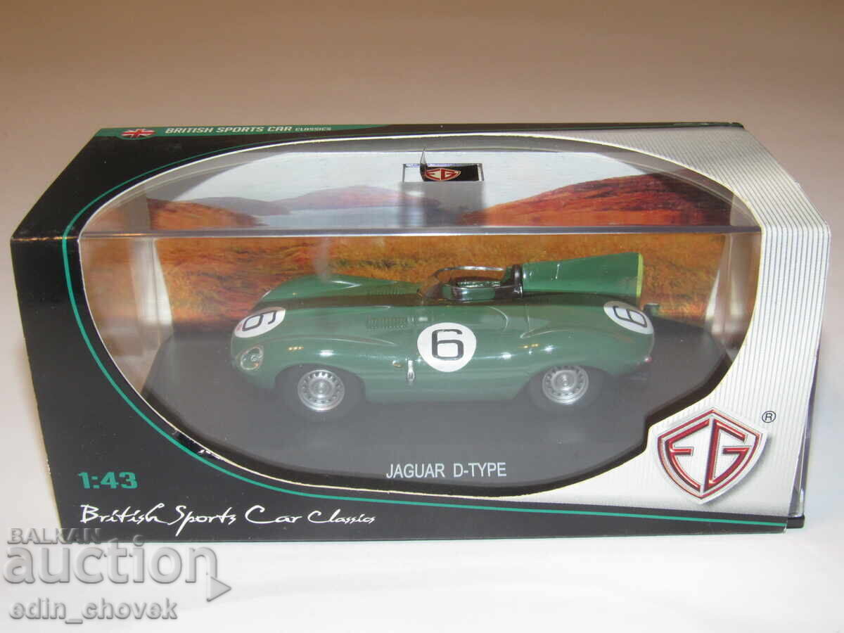 1/43 EG Edison Giocattoli Italy Jaguar D Type με τιμή € 15.00 | 29.34 BGN