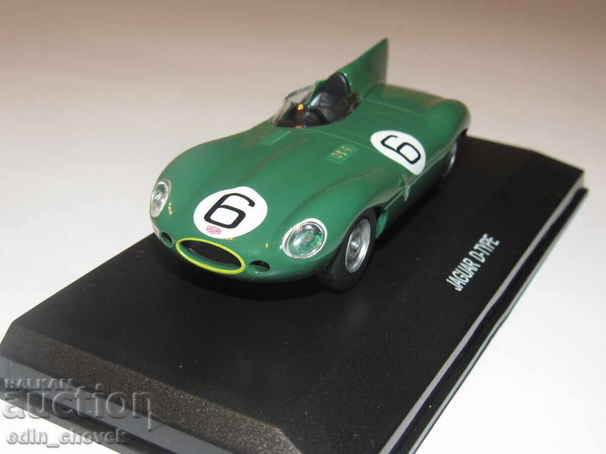 Παράδοση 1/43 EG Edison Giocattoli Italy Jaguar D Type