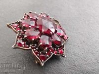 Broșă, bijuterie interesantă, pietre naturale 22.08.25