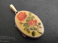 Medalion flori duble, ștanță, se deschide 22.08.25