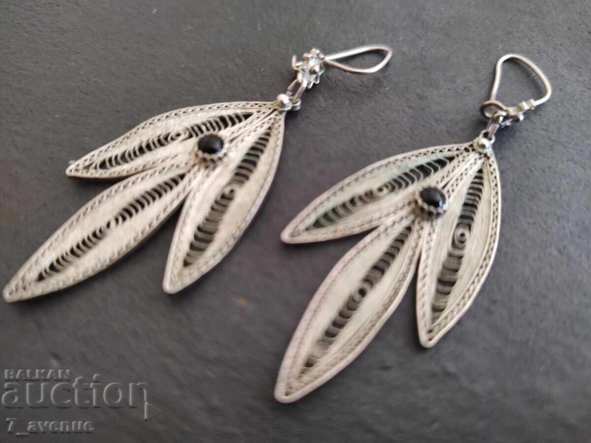Long filigree earrings 22.08.25 Long filigree earrings 22.08.25