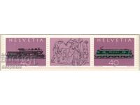 1982. Elveția. 100 g. pe linia de cale ferată St. Gotthard