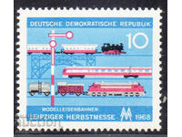 1968. Ανατολική Γερμανία. Φθινοπωρινή έκθεση στη Λειψία - σιδηροδρομικές μεταφορές