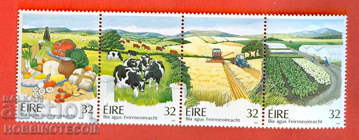 EIRE Ireland AGRICULTURE 1992 4 x 32 MNH