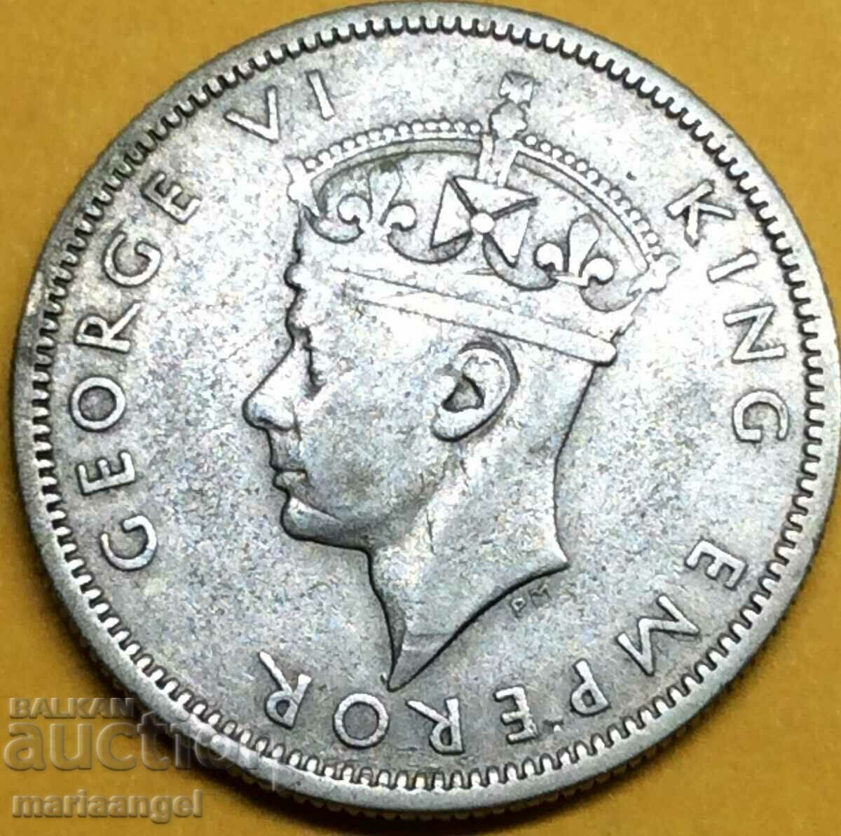 Μεγάλη Βρετανία 1 Σελίνι 1938 Φίτζι George VI Silver