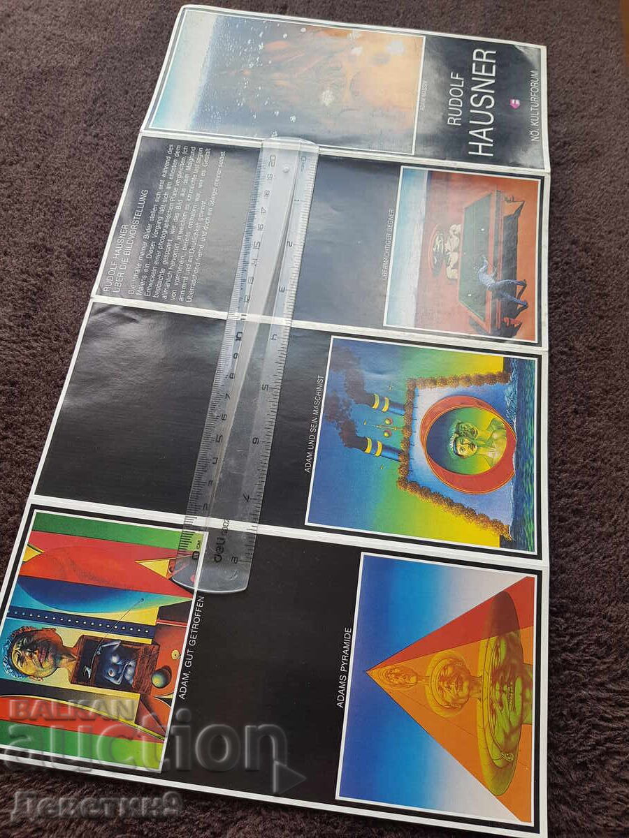 Auction  Advertising flyer of Gotthard Fellerer