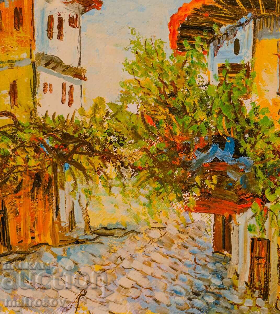 Boris Tsanov, oil painting, landscape "Koprivshtitsa" - 6 Boris Tsanov, oil painting, landscape "Koprivshtitsa" - 6