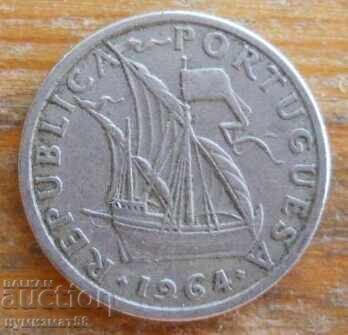 2,5 Escudos 1964 - Portugalia cu preț 0.80 BGN | € 0.41 2,5 Escudos 1964 - Portugalia cu preț 0.80 BGN | € 0.41