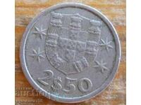 2,5 εσκούδος 1964 - Πορτογαλία