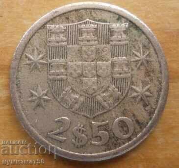 2,5 Escudos 1965 - Portugalia