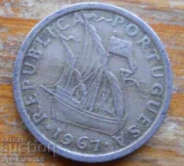 2,5 εσκούδο 1967 - Πορτογαλία με τιμή € 0.41 | 0.80 BGN