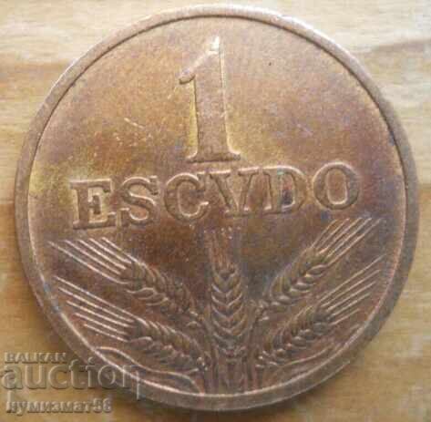 1 escudo 1969 - Portugal