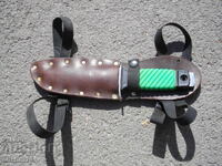 CUȚIT DE SCUFUNDĂRI CU TEACĂ