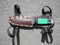 CUȚIT DE SCUFUNDĂRI CU TEACĂ