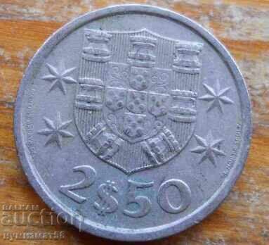 2,5 escudos 1978 - Portugalia 2,5 escudos 1978 - Portugalia