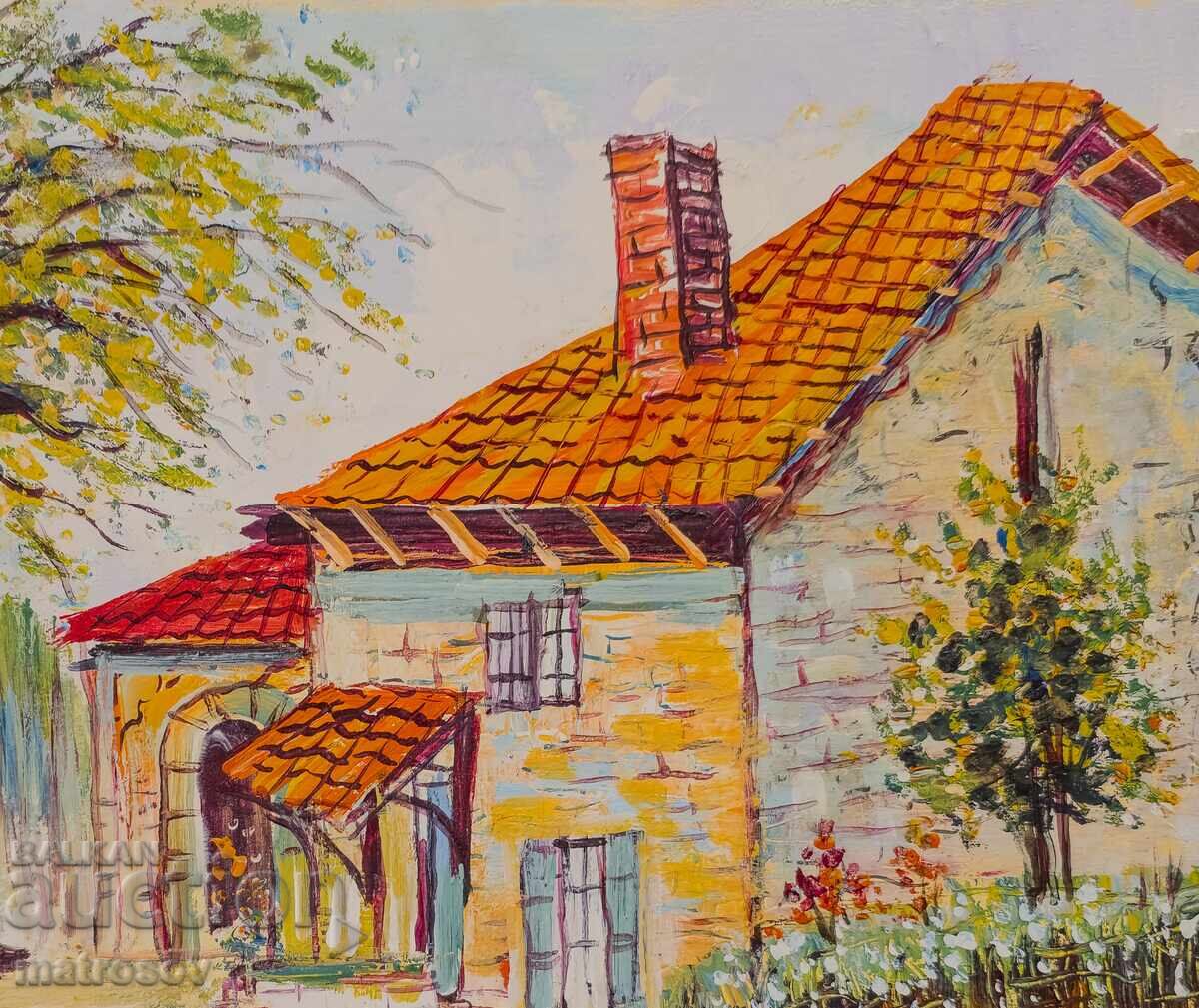 Μπορίς Τσάνοφ, ελαιογραφία, τοπίο - 5