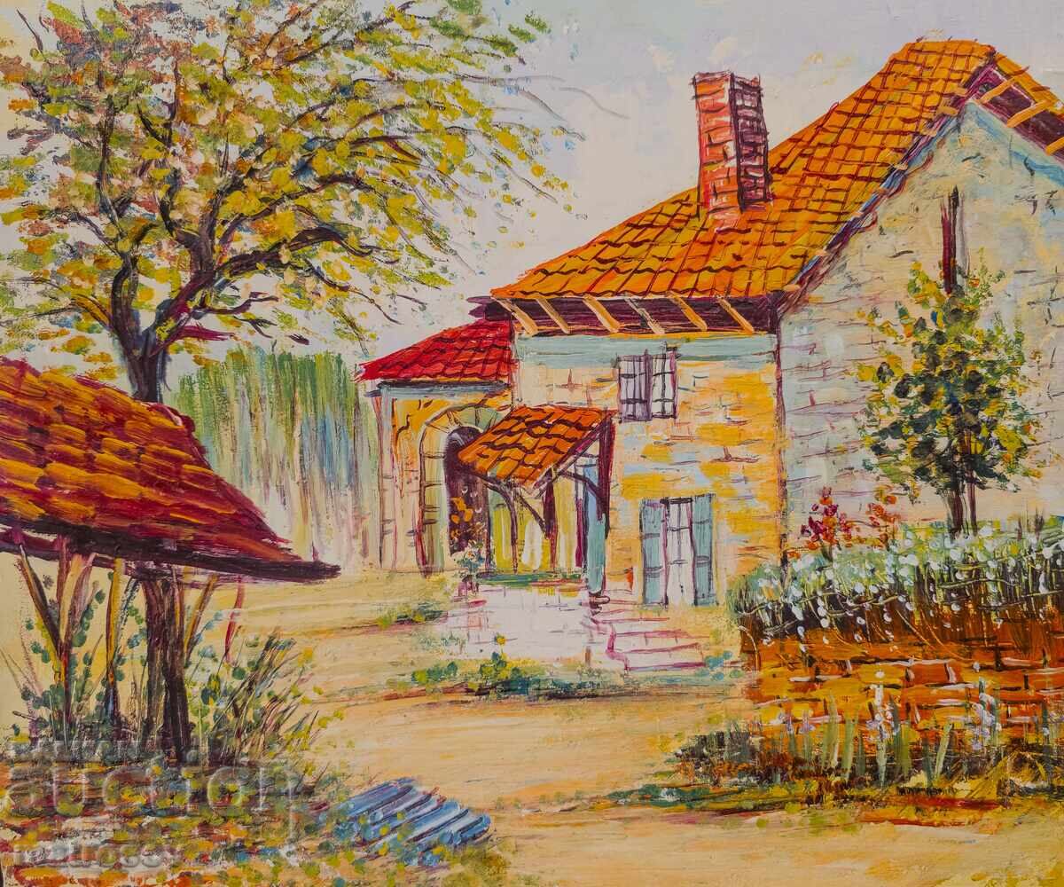 Μπορίς Τσάνοφ, ελαιογραφία, τοπίο