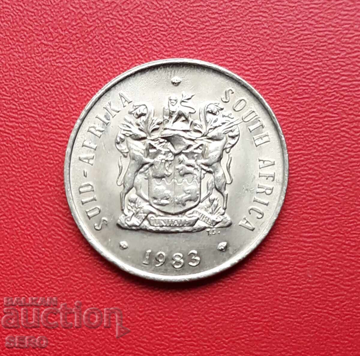 South Africa - 20 Cents 1983 with price 0.31 BGN | € 0.16 South Africa - 20 Cents 1983 with price 0.31 BGN | € 0.16