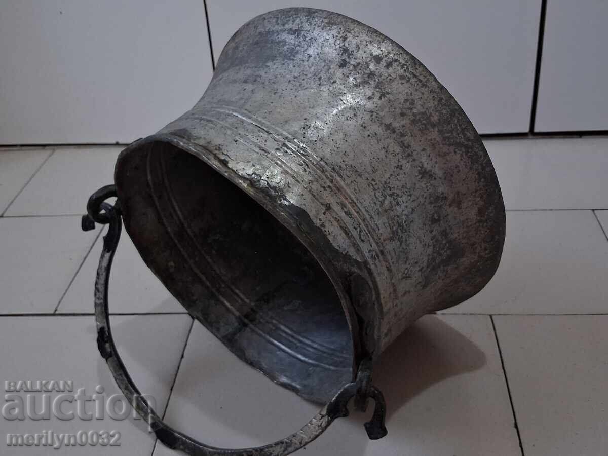 Калайдисан котел, бакър, водник, медник меден съд с цена 119.00 лв. | € 60.84