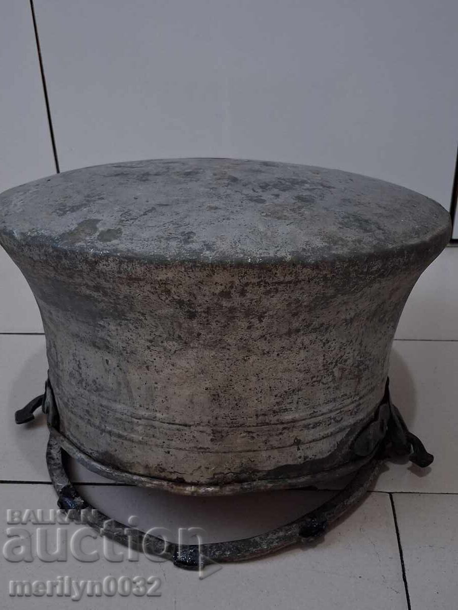 Аукцион Калайдисан котел, бакър, водник, медник меден съд